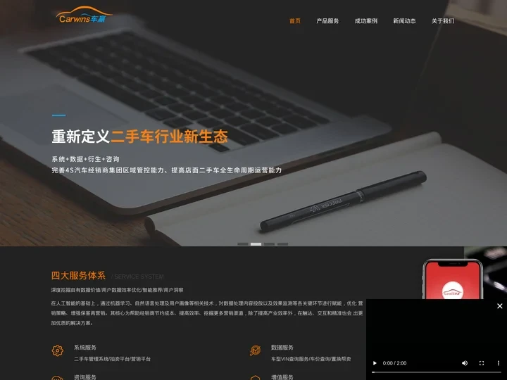 车赢-百强汽车经销商集团首选提供商｜二手车管理、二手车运营体系、移动流程管控