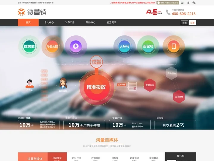 微营销 微信营销 微信推广 品牌推广 软文推广 - 微营销自媒体平台