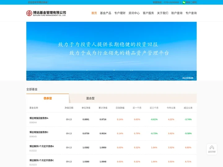 博远基金管理有限公司