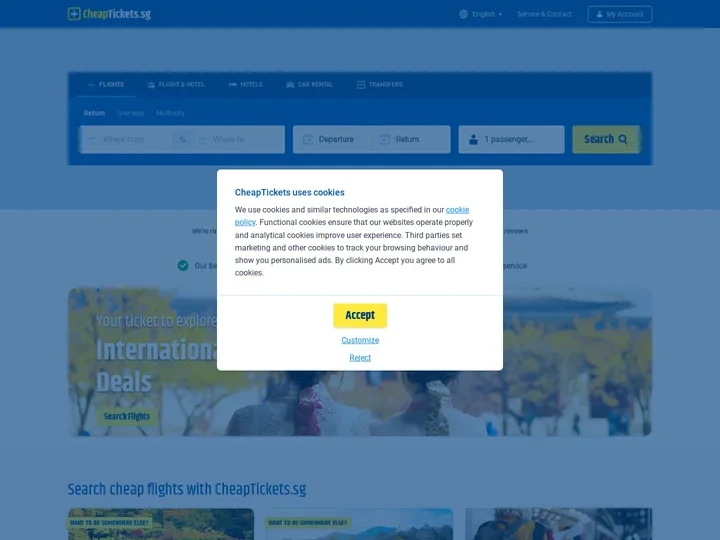 CheapTickets.sg | Cheap Flights, Great Travel Deals