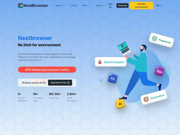 NestBrowser官网-指纹浏览器,跨境电商防关联隐私指纹浏览器 | Nestbrowser