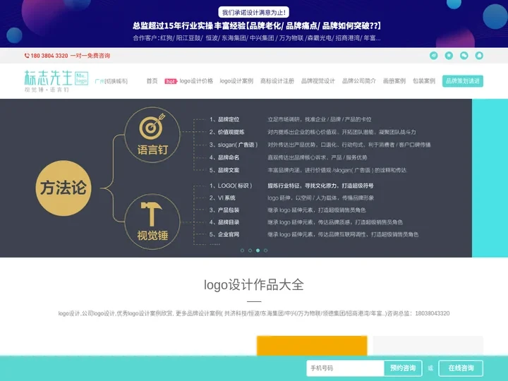 LOGO设计-商标设计-标志设计-品牌设计公司[标志先生]