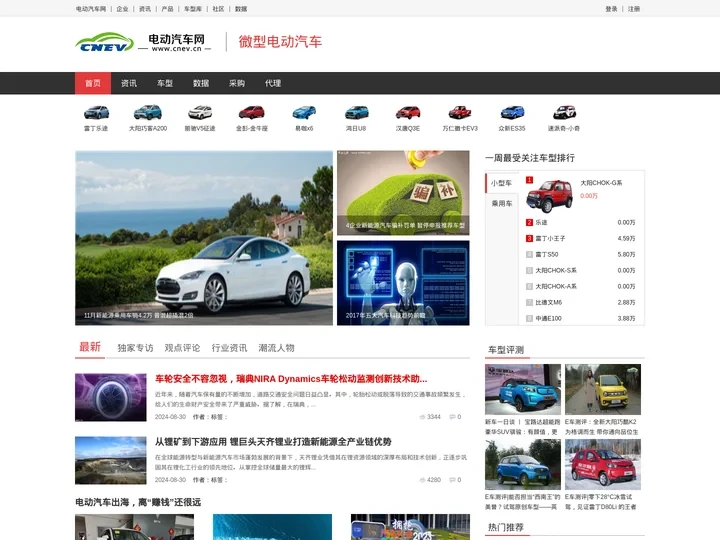 微型电动汽车_低速电动车_新能源汽车_电动汽车网