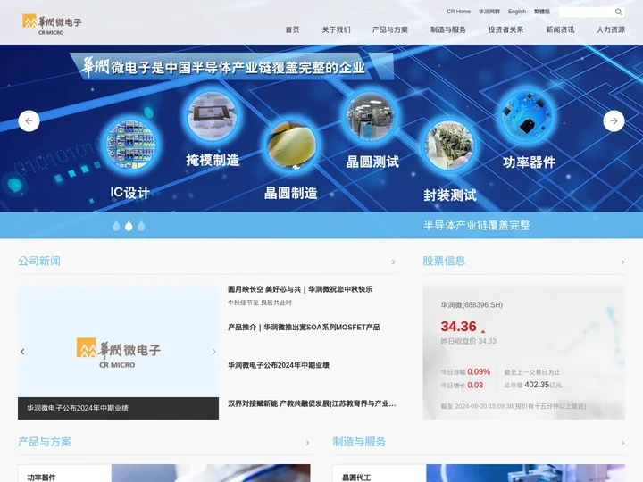 首页_华润微电子欢迎您