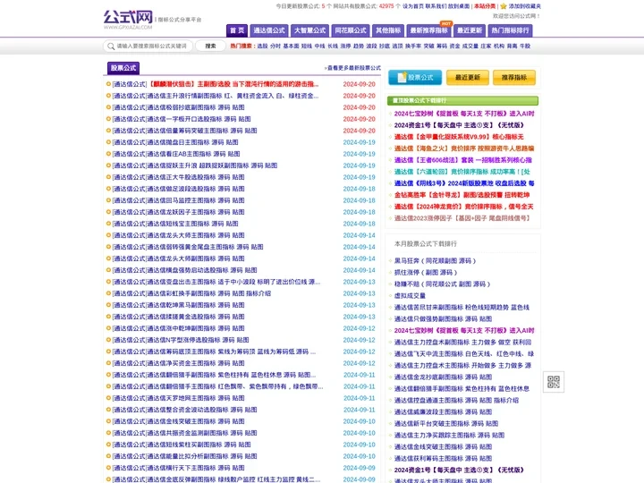 公式网 - 专业的指标公式平台