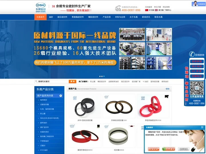 油封,密封件,密封圈,液压密封件,东莞密封件厂家-广东东晟密封件公司