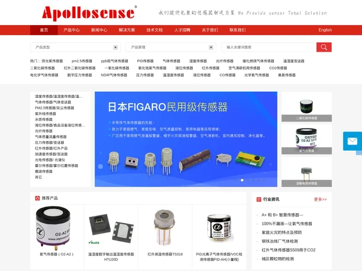 传感器,湿度传感器,温湿度传感器,氧气传感器,一氧化碳传感器,气体传感器,二氧化碳传感器,气体变送器