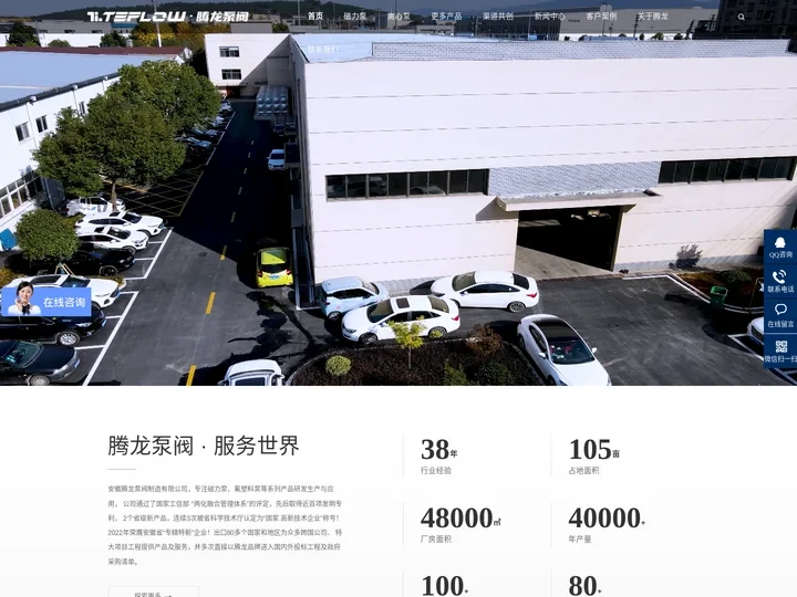 化工泵-氟塑料磁力泵-离心泵-自吸泵-磁力泵-安徽腾龙泵阀