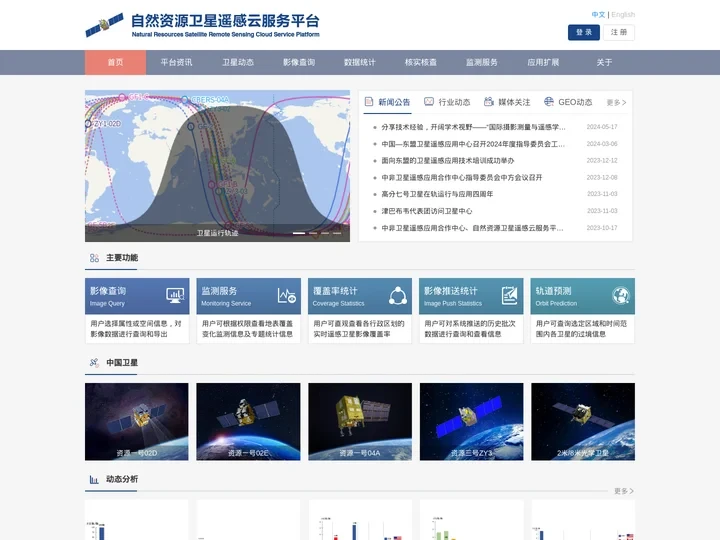 自然资源卫星遥感云服务平台