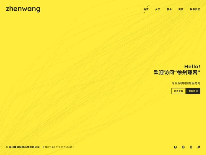 徐州臻网网络科技有限公司 - 我们为美好而来