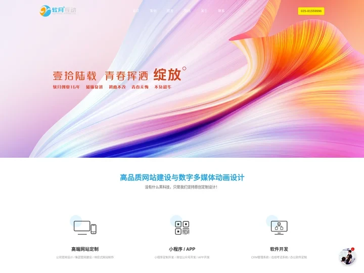 南京网站建设_南京网站制作_南京网站开发公司-就找软月互动