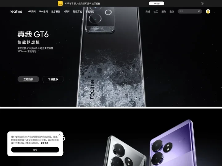 真我手机官方网站