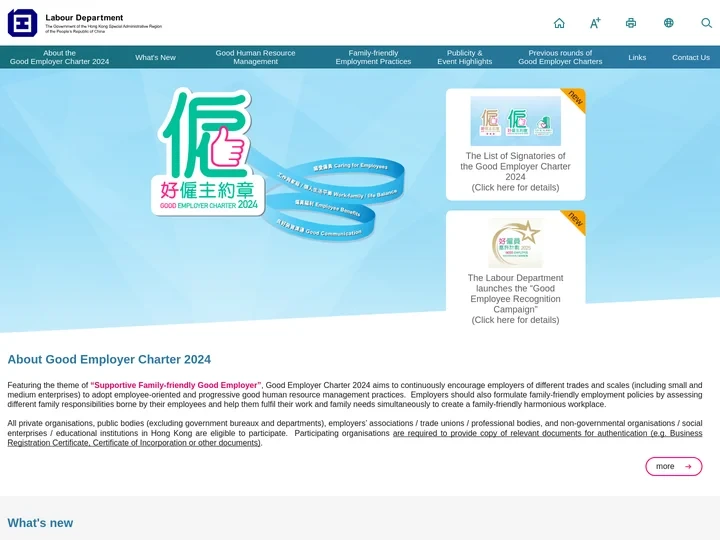 Good Employer Charter - Home