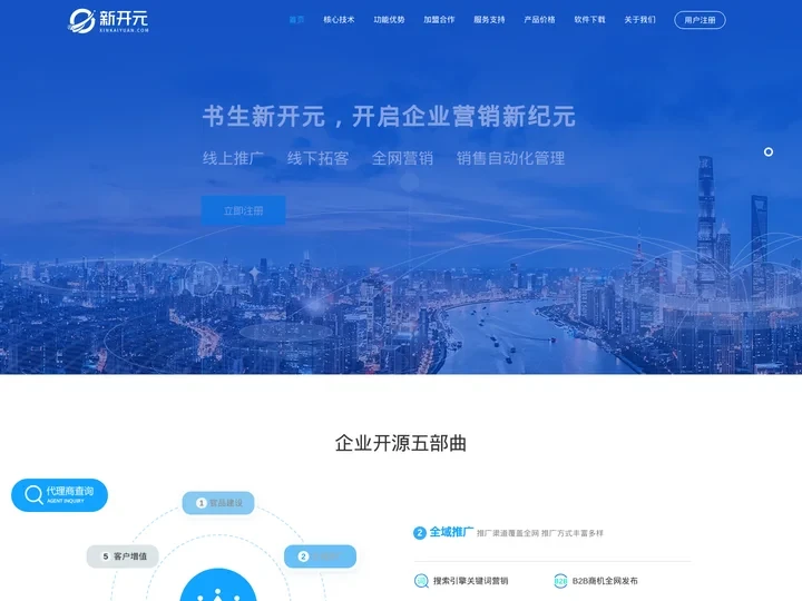 新开元-大数据智能营销系统-专注提升销售业绩！