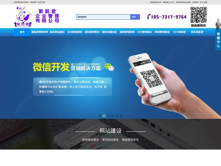 网络营销推广_长沙网络营销策划_紫狐君企业管理有限公司