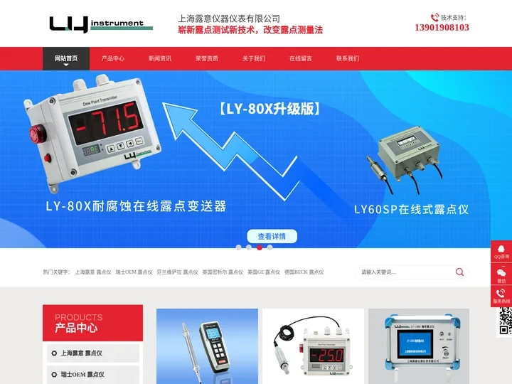 在线80X露点仪_露点仪_在线80X露点仪_防爆型露点仪厂家-上海露意露点仪