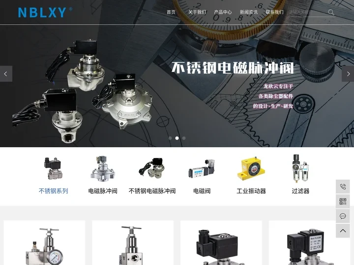 电磁脉冲阀厂家_防爆电磁脉冲阀_脉冲阀厂家-宁波市奉化龙欣云环保设备有限公司