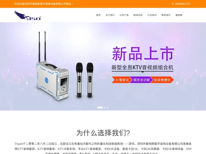家庭卡拉OK音响设备-KTV点歌系统-DSP音频处理器-崔帕斯音响