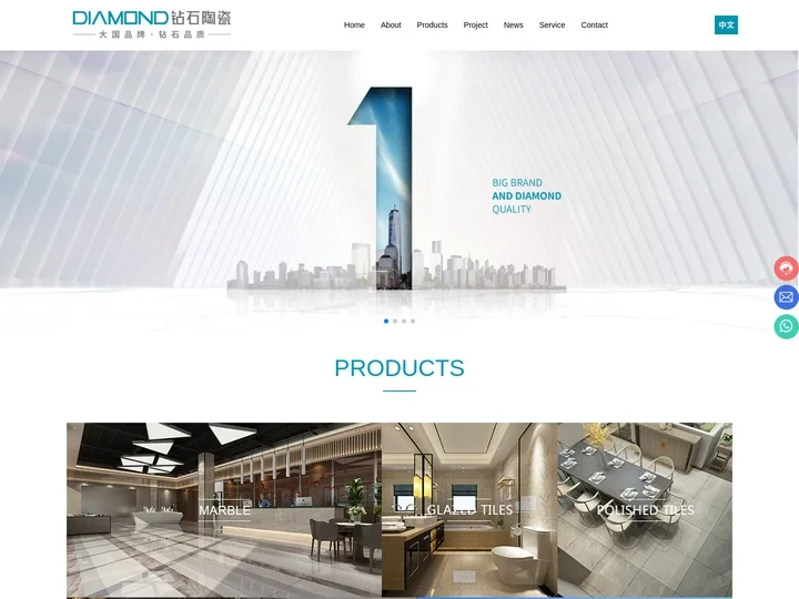 Foshan Diamond Tiles Co., Ltd.-marble tiles,glazed brick