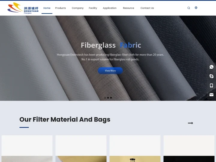 Industrial Dust Filter Material and Filter Bag Manufacturer-