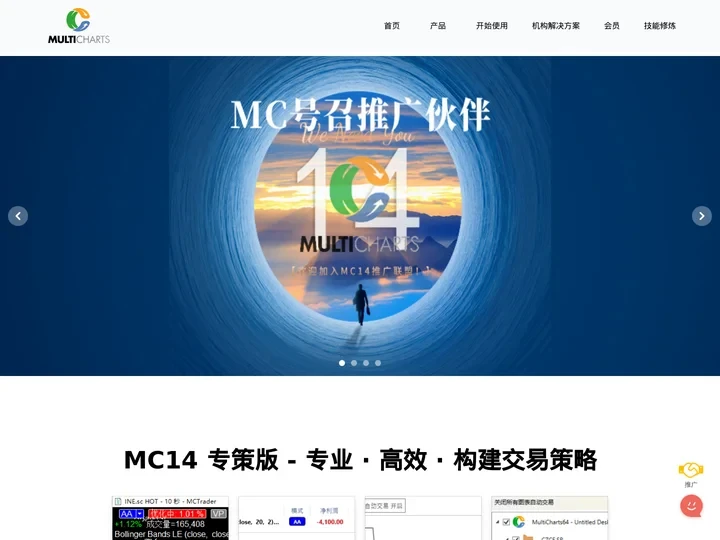 MultiCharts 14 - 程序化交易软件