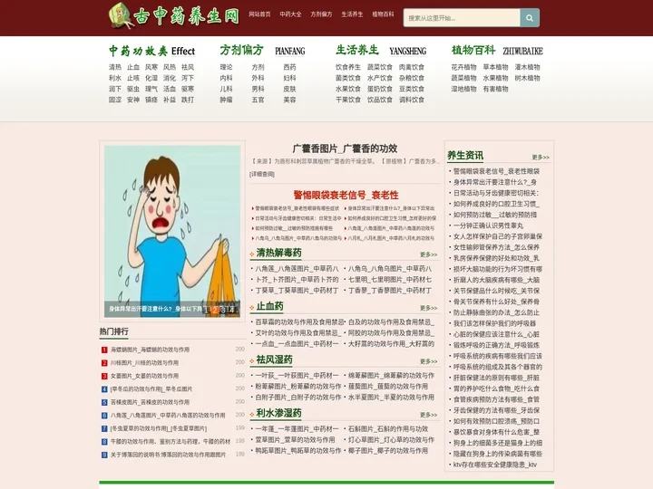 古中药养生网_关注中医中药