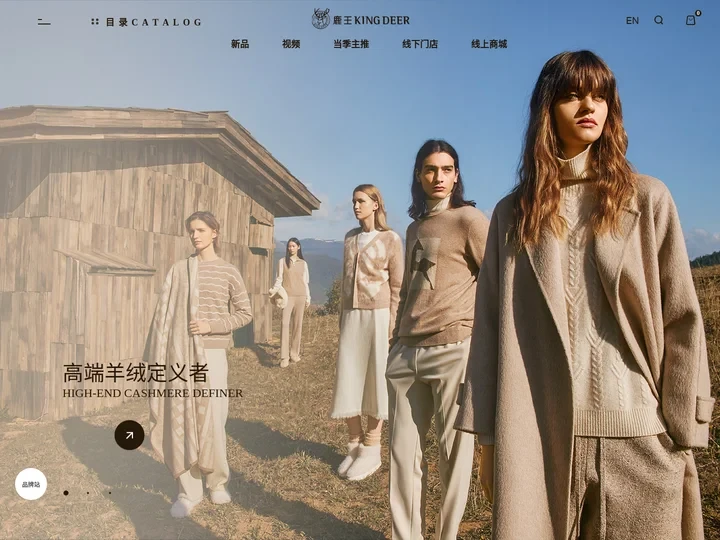 鹿王集团-高端羊绒的定义者