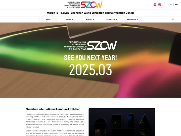 Shenzhen-China International Furniture Exhibition & Creative