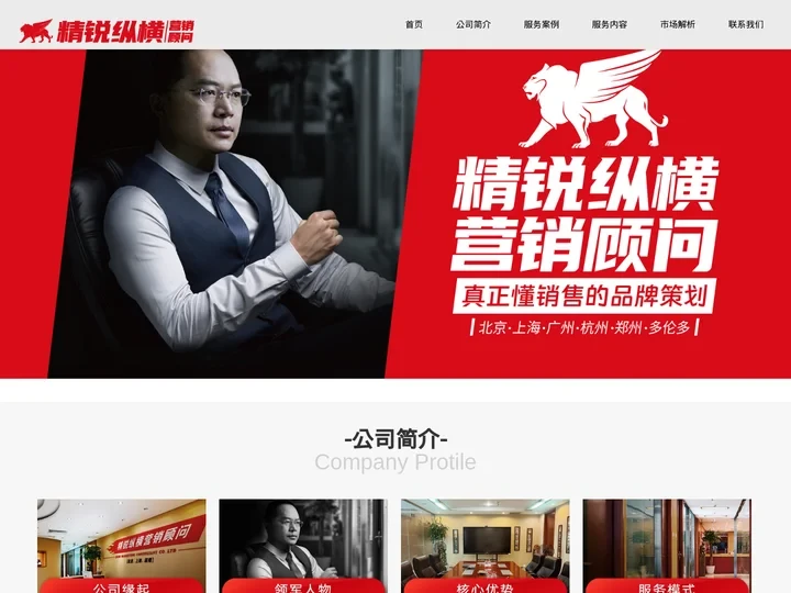 精锐纵横营销顾问_品牌营销全案策划公司