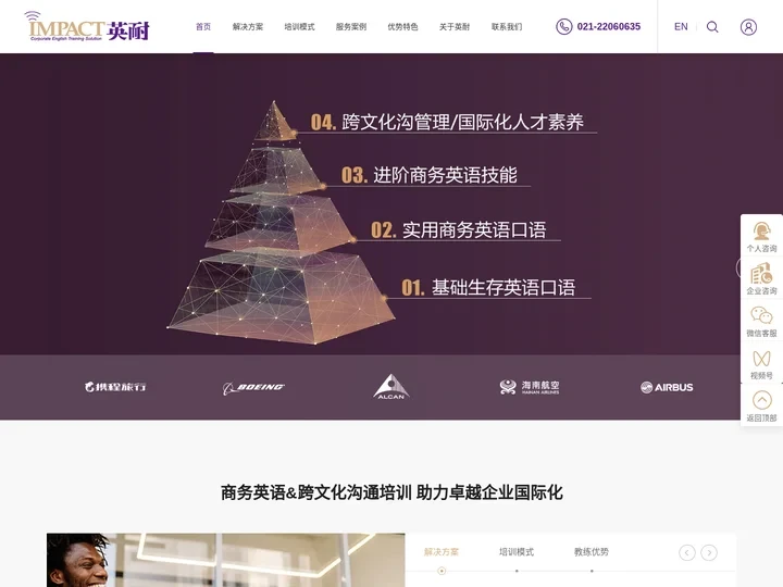 企业英语培训机构_商务英语口语_跨文化沟通_跨文化管理-英耐官网