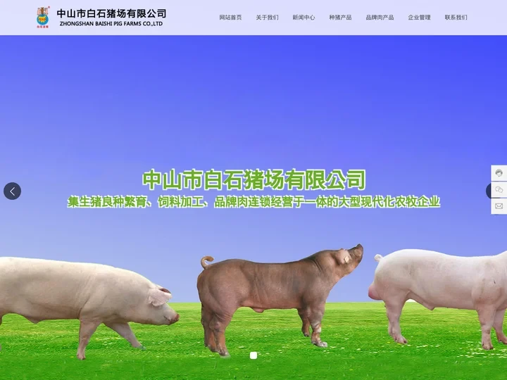 中山市白石猪场有限公司_大白猪,_杜洛克猪_长白猪