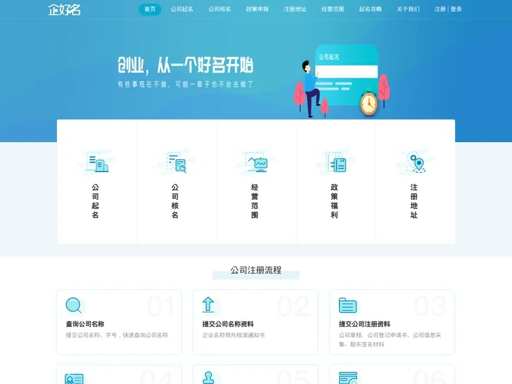 免费公司起名_公司起名大全_公司核名_企好名