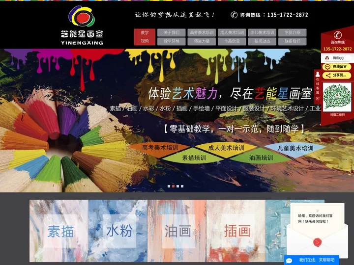 武汉艺能星画室