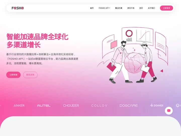FOSHO-AI联盟营销云平台-品牌出海-FOSHO AFF