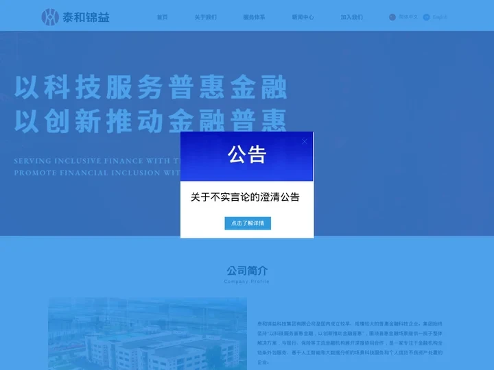 泰和锦益科技集团有限公司