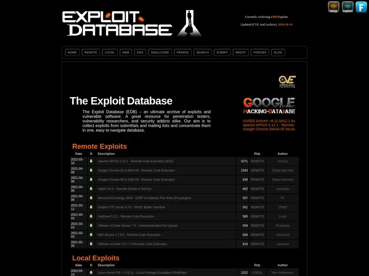exp库-打造中文最大exploit库