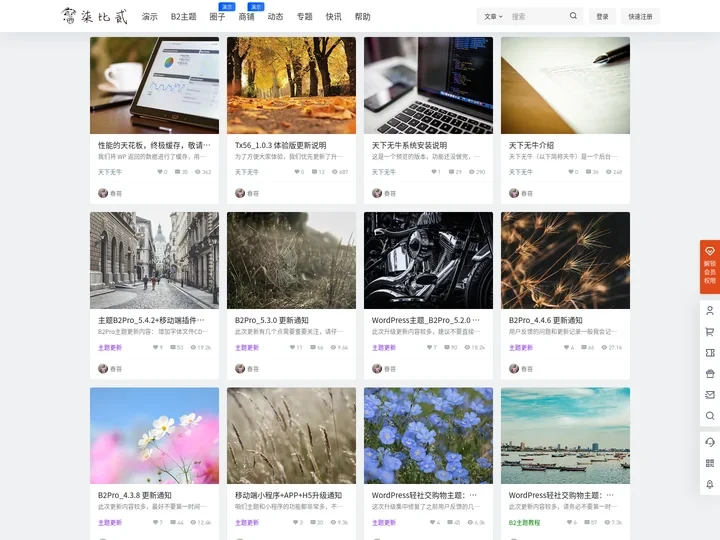wordpress主题模板_wordpress企业主题_wordpress微信主题_wordpress多功能主题 - 柒