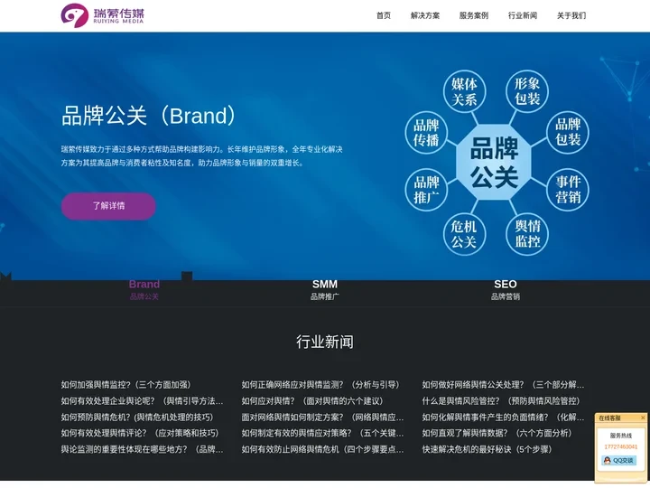抖音小红书-品牌公关-新媒体推广渠道-品牌营销运营-瑞萦传媒