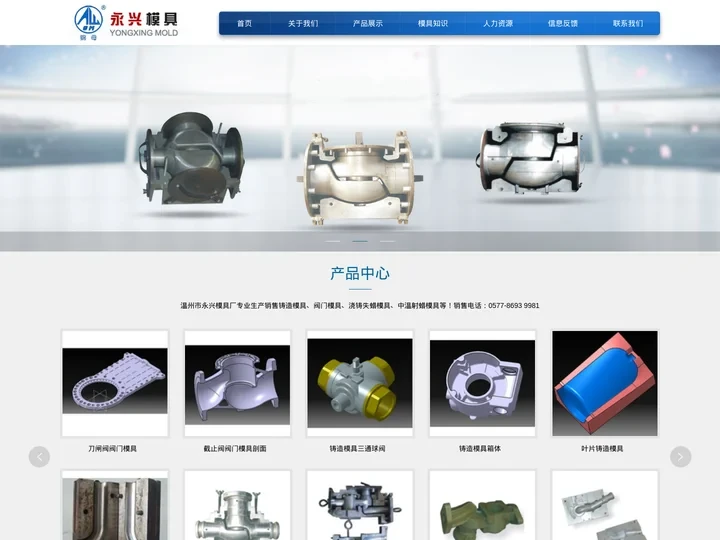 铸造模具-阀门模具-浇铸失蜡模具-温州市永兴模具厂