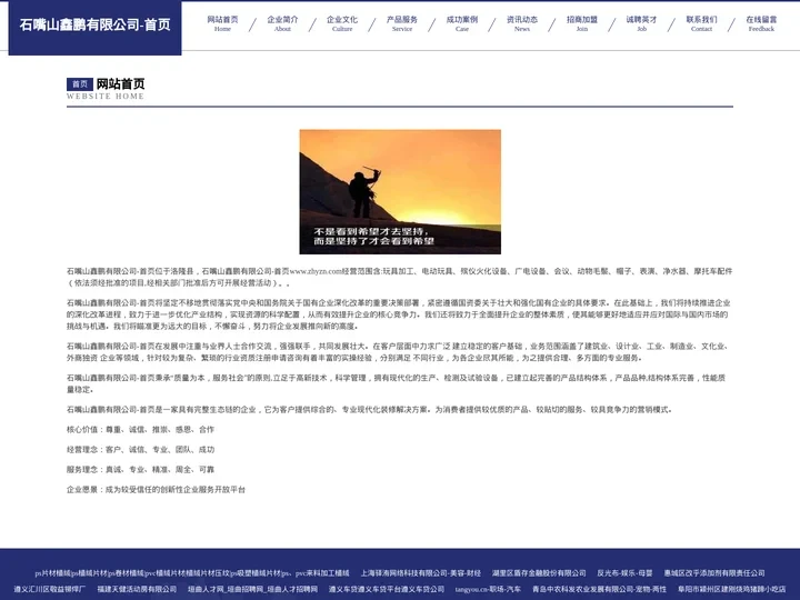 石嘴山鑫鹏有限公司-首页