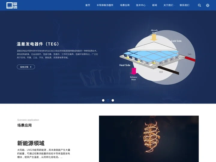 半导体制冷片TEC-热电致冷模块-珀耳帖制冷器-微型半导体制冷器件-富信科技