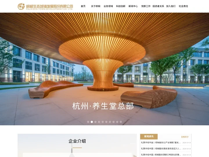 棕榈生态城镇发展股份有限公司