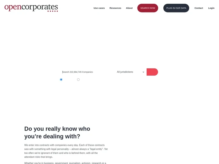 Home : Open Corporates