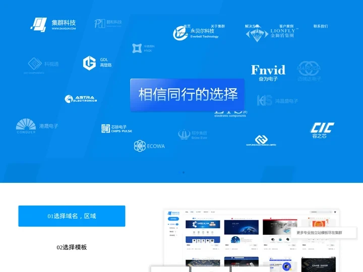 深圳市集群科技有限公司-网站搭建_网站运营_站群开发