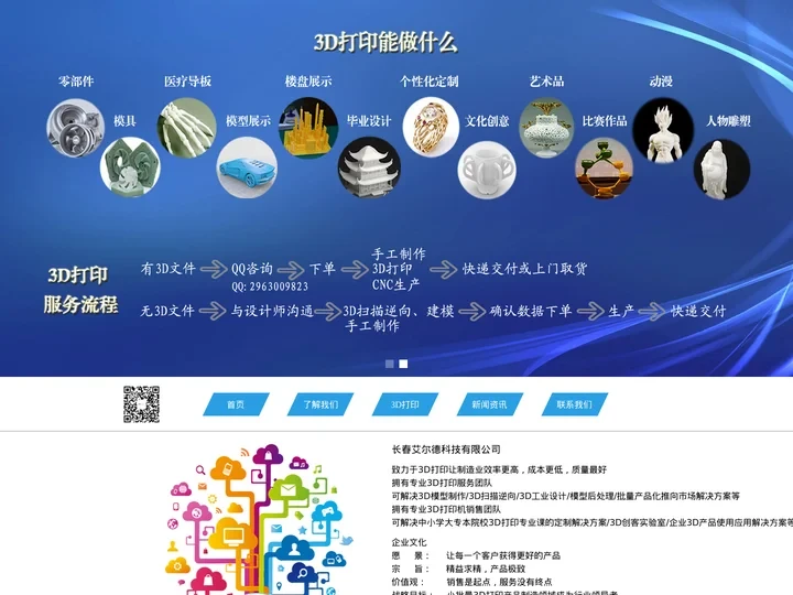 长春3D打印模型模具，工业设计 ，三维扫描，快速成型，硅胶覆膜，小批量产品生产