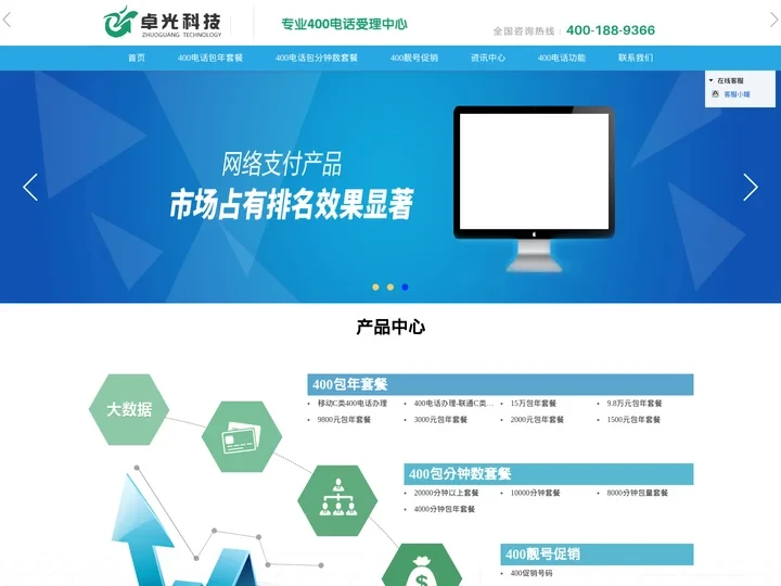 400电话办理_重庆400电话申请找卓光科技