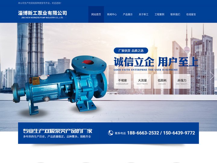 双吸泵,双吸泵厂家-淄博新工泵业