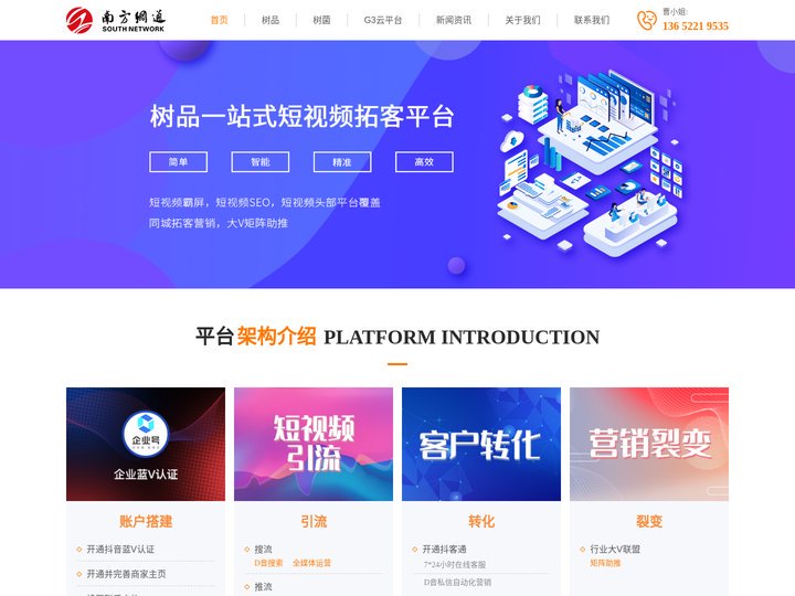 树品 - 南方网通中山分公司树品服务中心，助企业数字化短视频矩阵推广代运营公司_中山南方网通