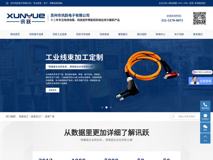EoL测试线束_线束加工_线束加工厂_线束厂家-苏州讯跃电子