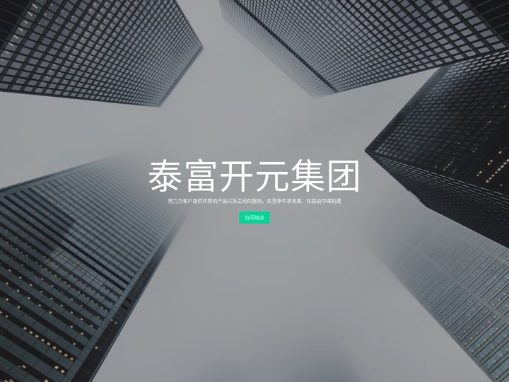 天津泰富开元实业集团有限公司